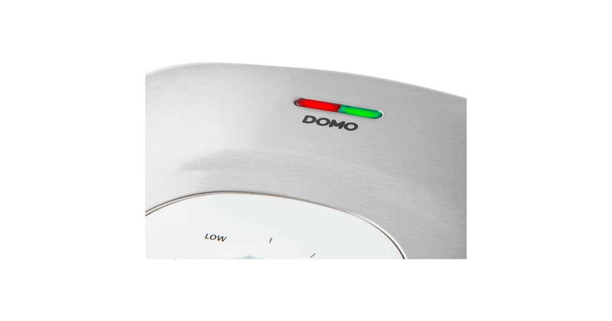 DomoWafelijzer 'Tasty Waffle' DO9222W  (Wit)
