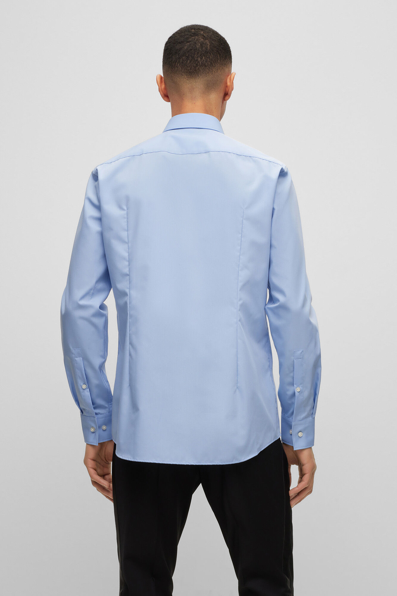 Camisa social - azul índigo