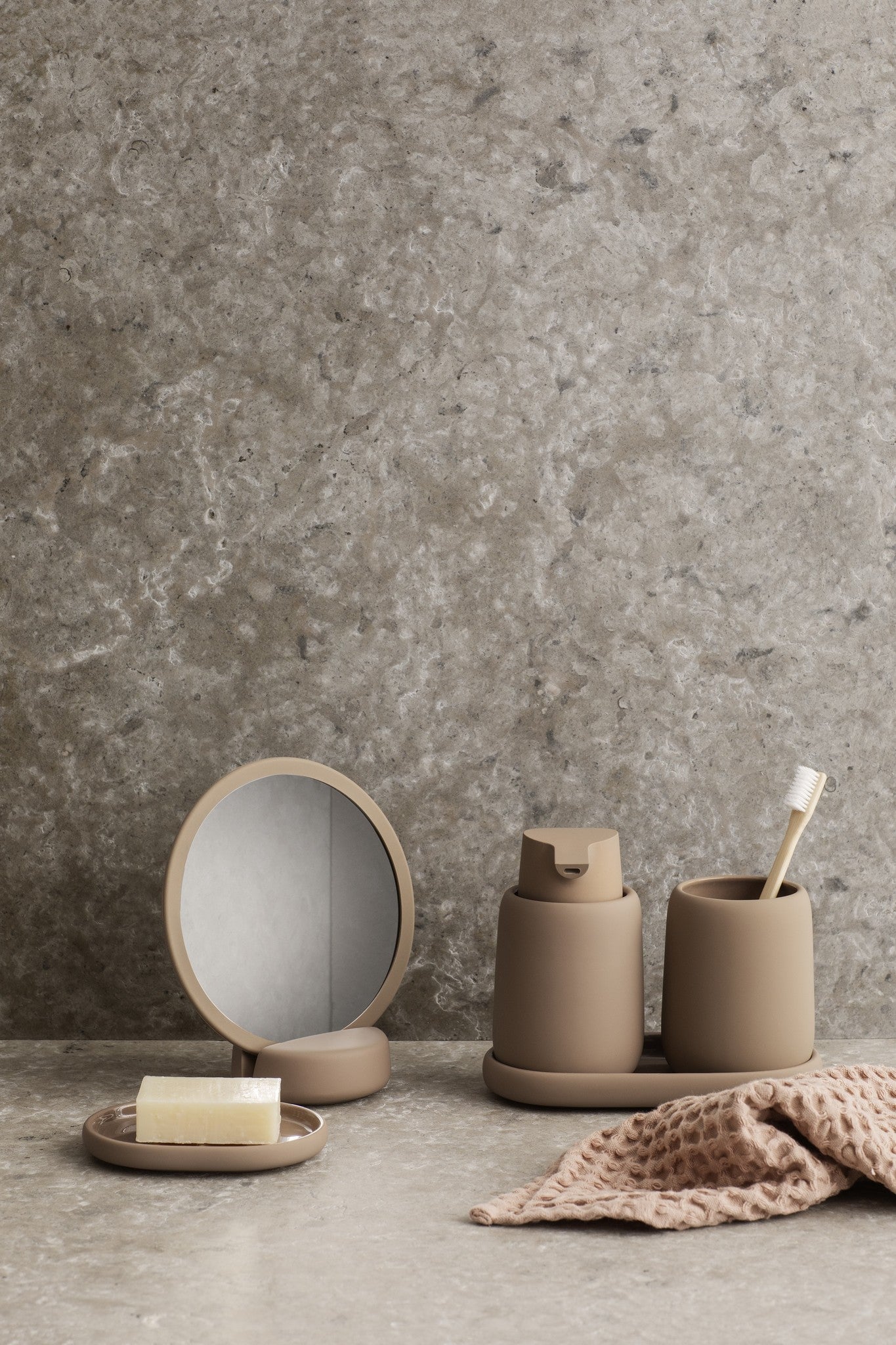 Sono Toiletborstel Tan | Beige | Bruin