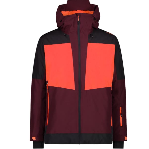 Veste de ski CMP MAN JACKET FIX HOOD BURGUNDY