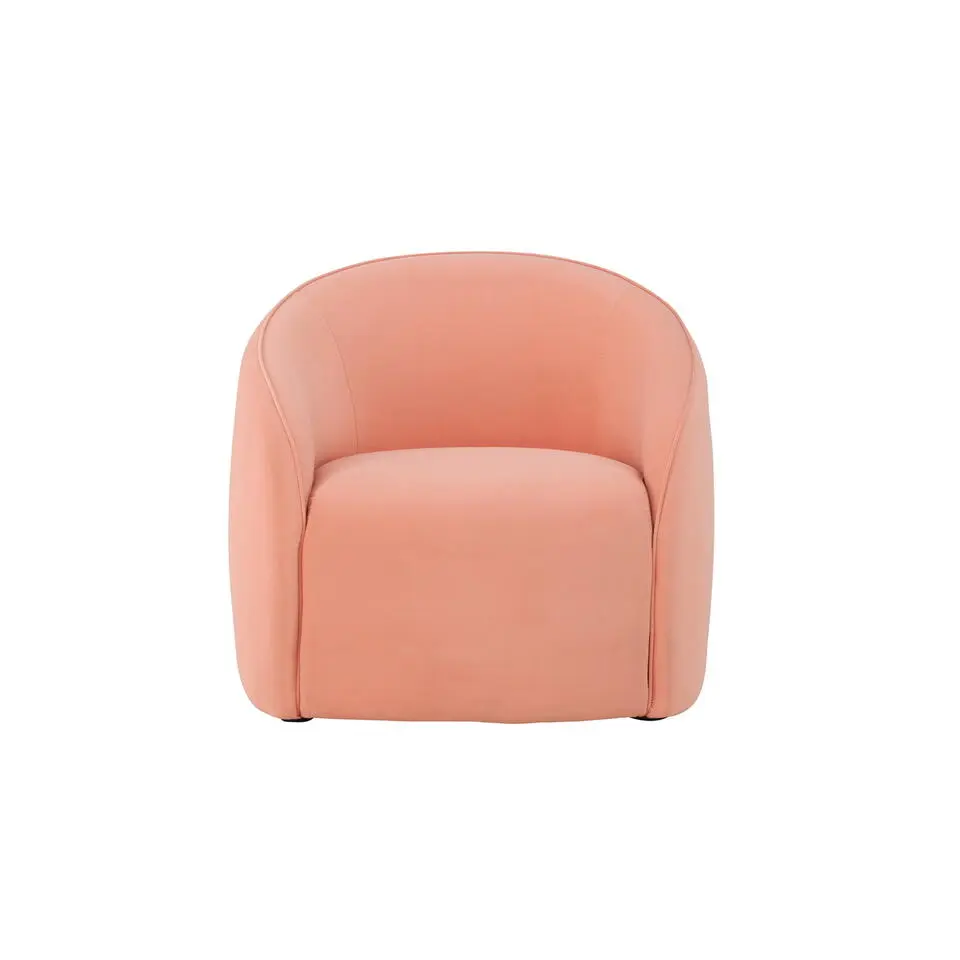 Fauteuil Roze Stof - 79x70x69cm - Neo