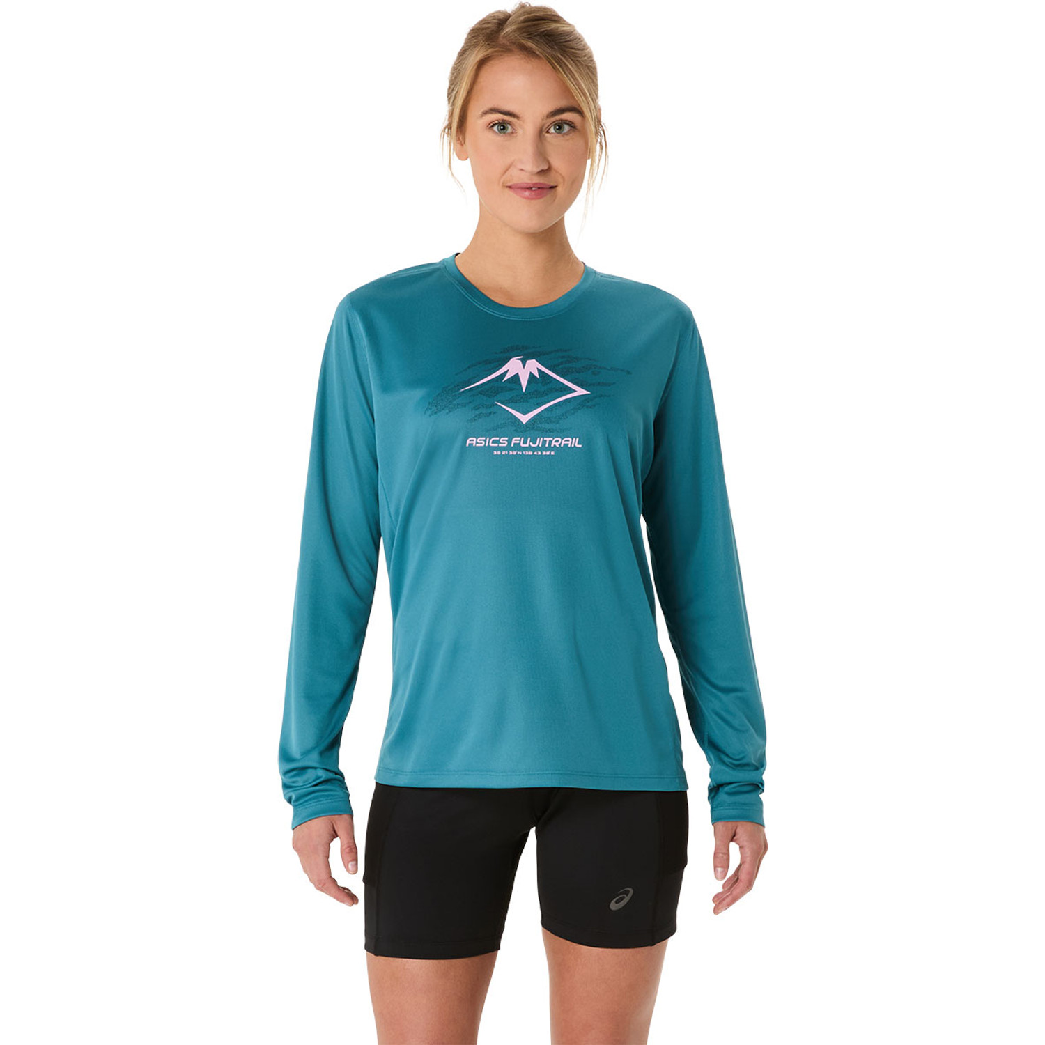 ASICS Fujitrail Logo Longsleeve T-Shirt Dames