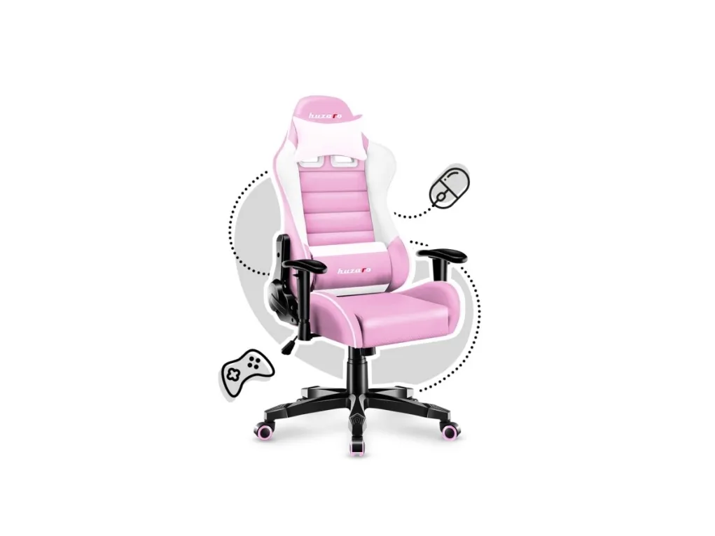 Huzaro Ranger 6.0, Universal gamingstol, 130 kg, Spand (vugge) sæde, Polstret ryglæn, 100 cm, 160 cm