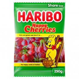 Haribo Vrolijke kersen uitdeelzak