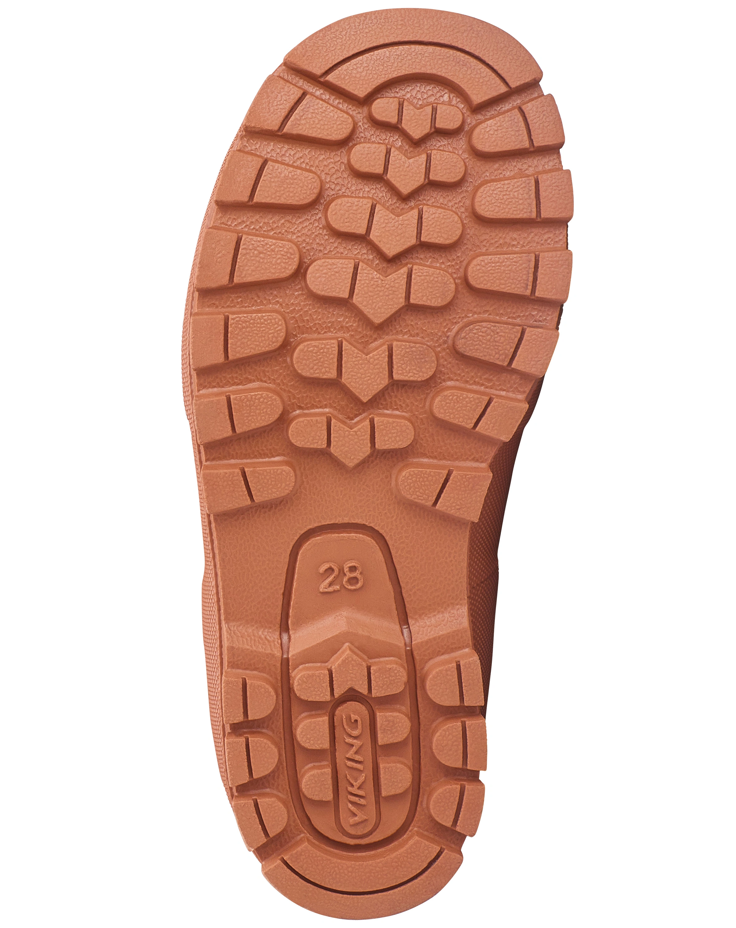 Gummistiefel JOLLY BEE in cognac/white
