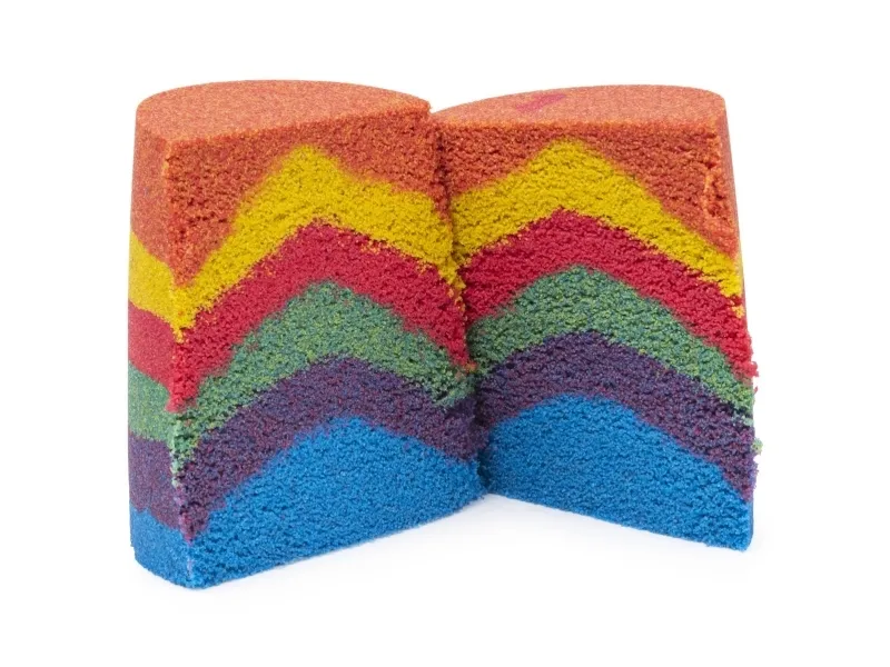 Kinetic Sand Rainbow Mix Set