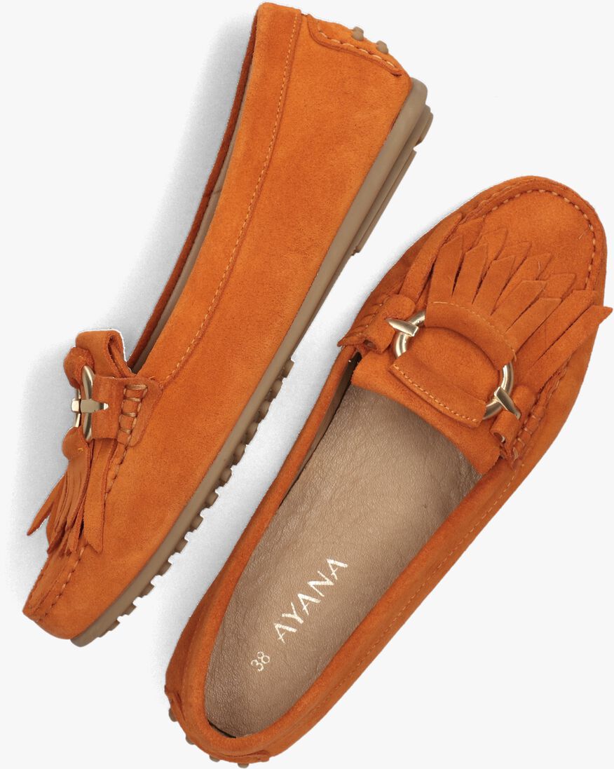 AYANA oranje ayana mocassins 1268