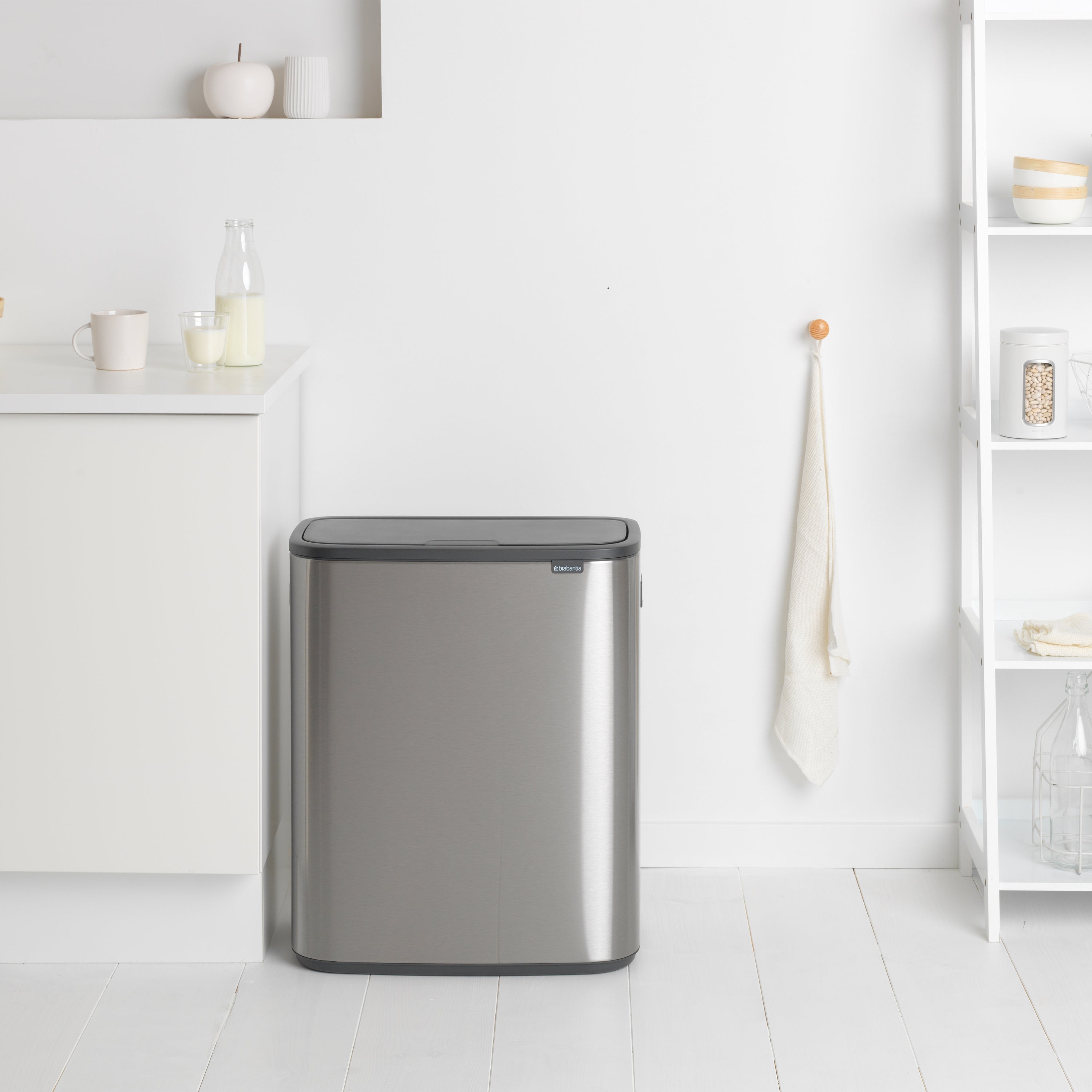 Brabantia Bo Touch Bin 60 Liter Vingerafdrukvrij