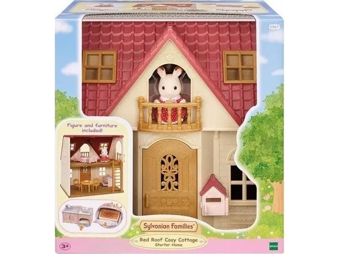 Sylvanian Families Red Roof Cosy Cottage Starter Home