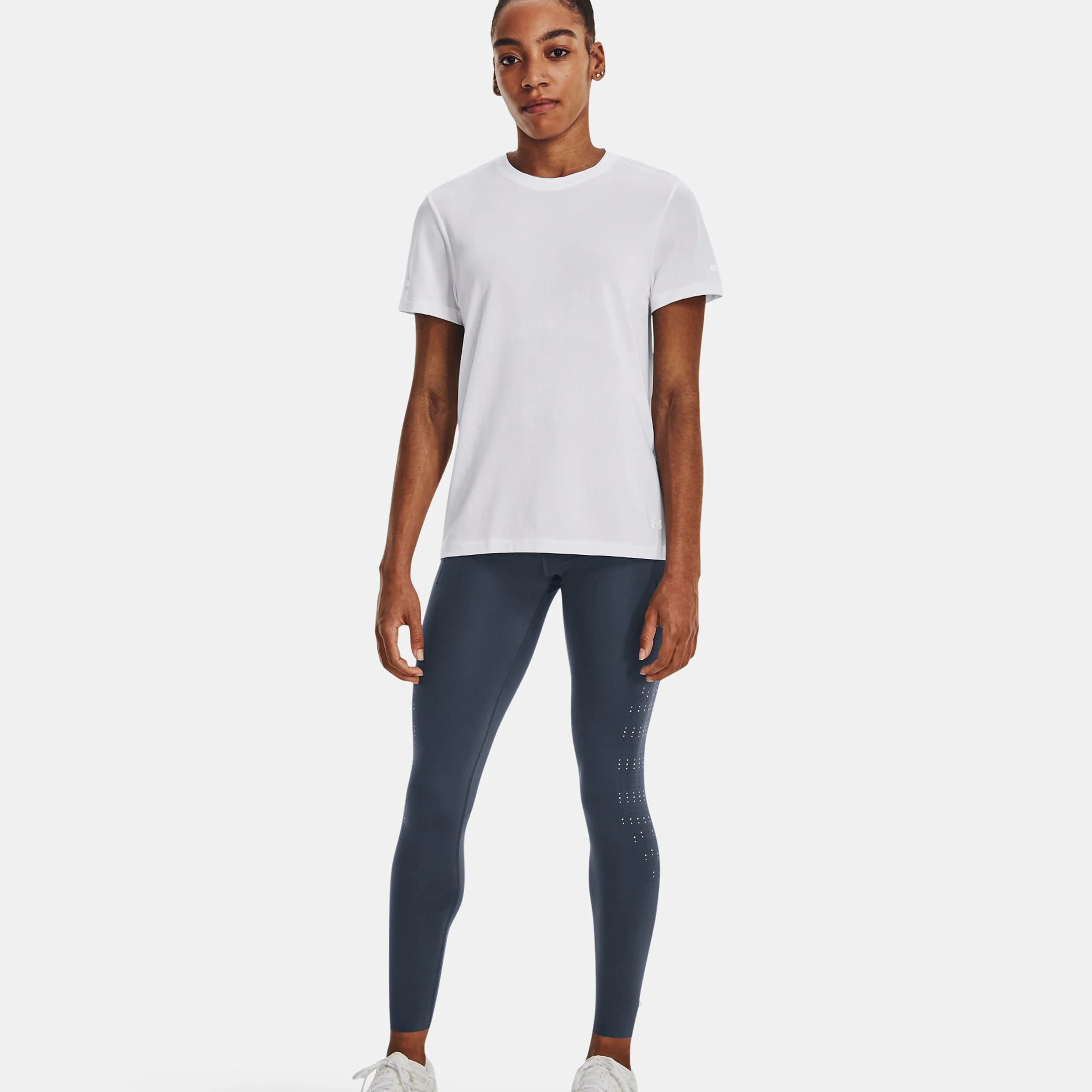 Under Armour Seamless Stride Maillot De Course Femmes - Blanc