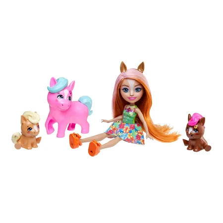 Mattel Enchantimals Pensee Pony Familie