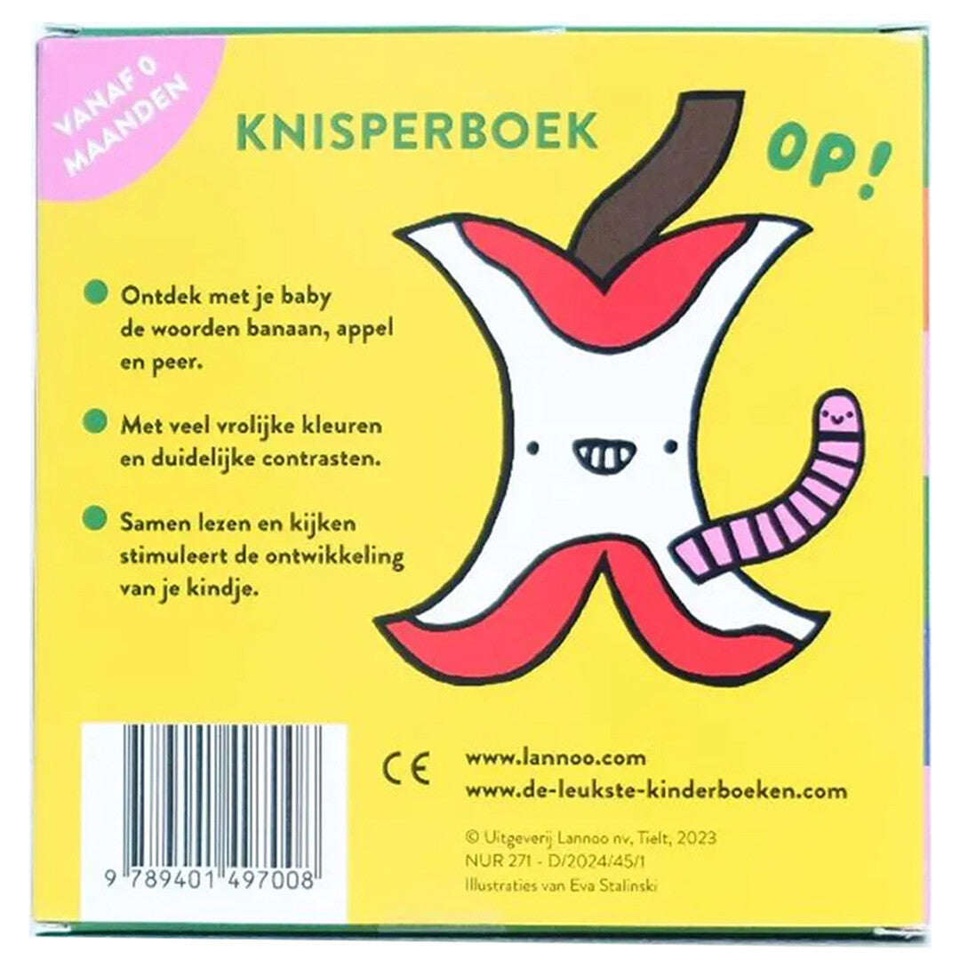 Uitgeverij lannoo babyboekje ik neem een hap!