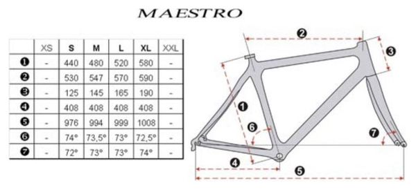 Cadre carbone Deprisa Maestro   fourche carbone   direction