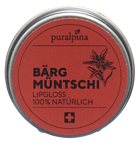 PURALPINA Bärgmüntschi Lipgloss<br>10 ml, Topf