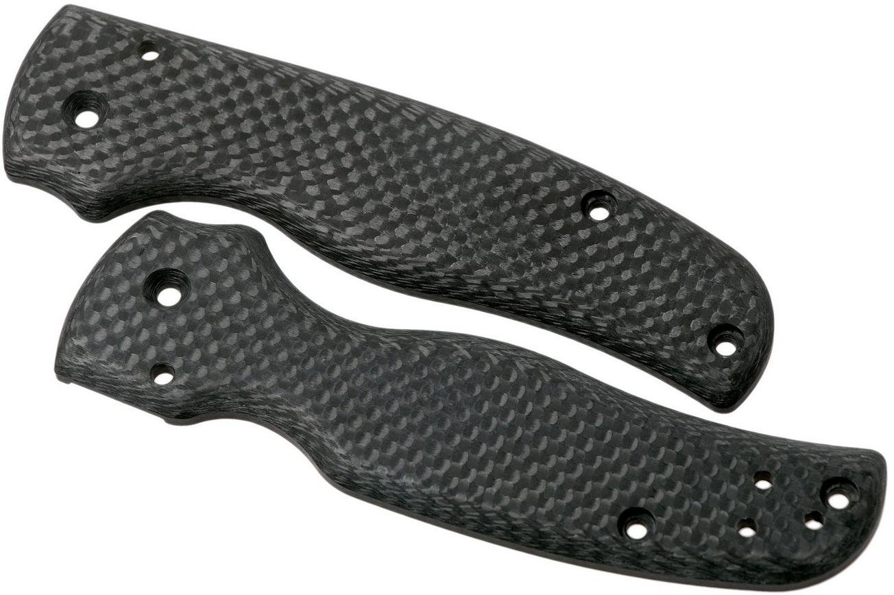 Flytanium Spyderco Shaman Scales, Carbonfiber