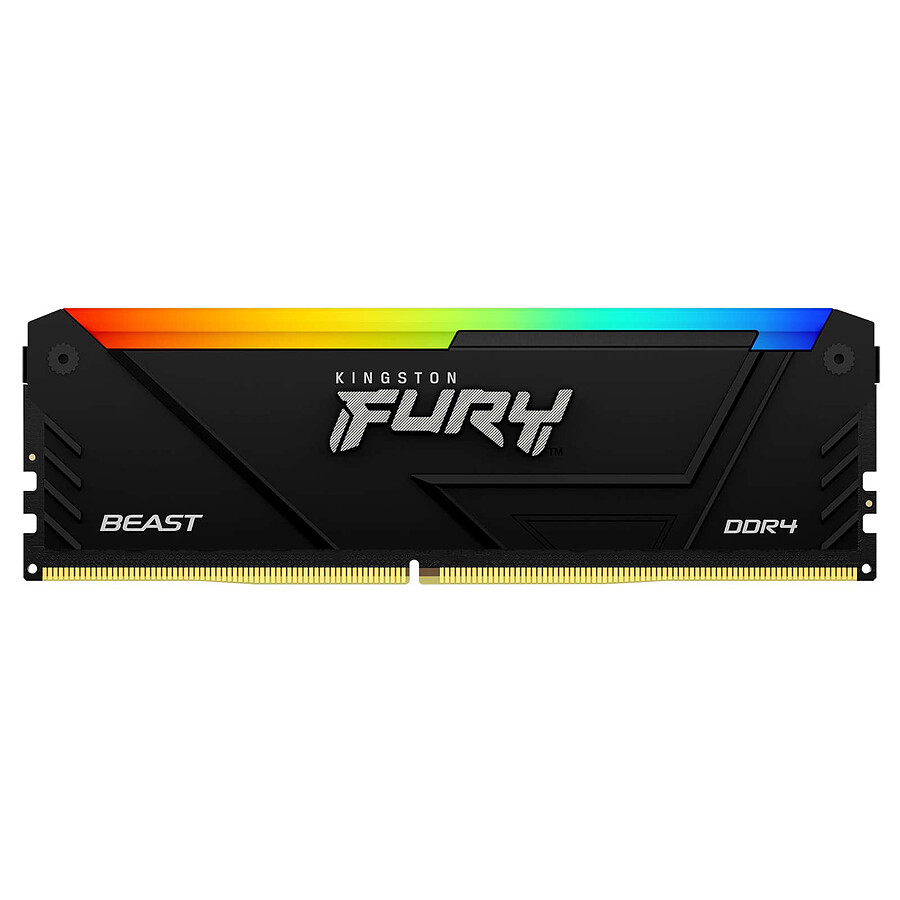 Kingston Fury Beast RGB - 2 x 8 Go (16 Go) - DDR4 3600 MHz - CL17