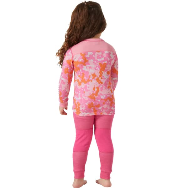 Ensemble thermique HELLY HANSEN K GRAPHIC LIFA MERINO SET DRAGON FRUIT