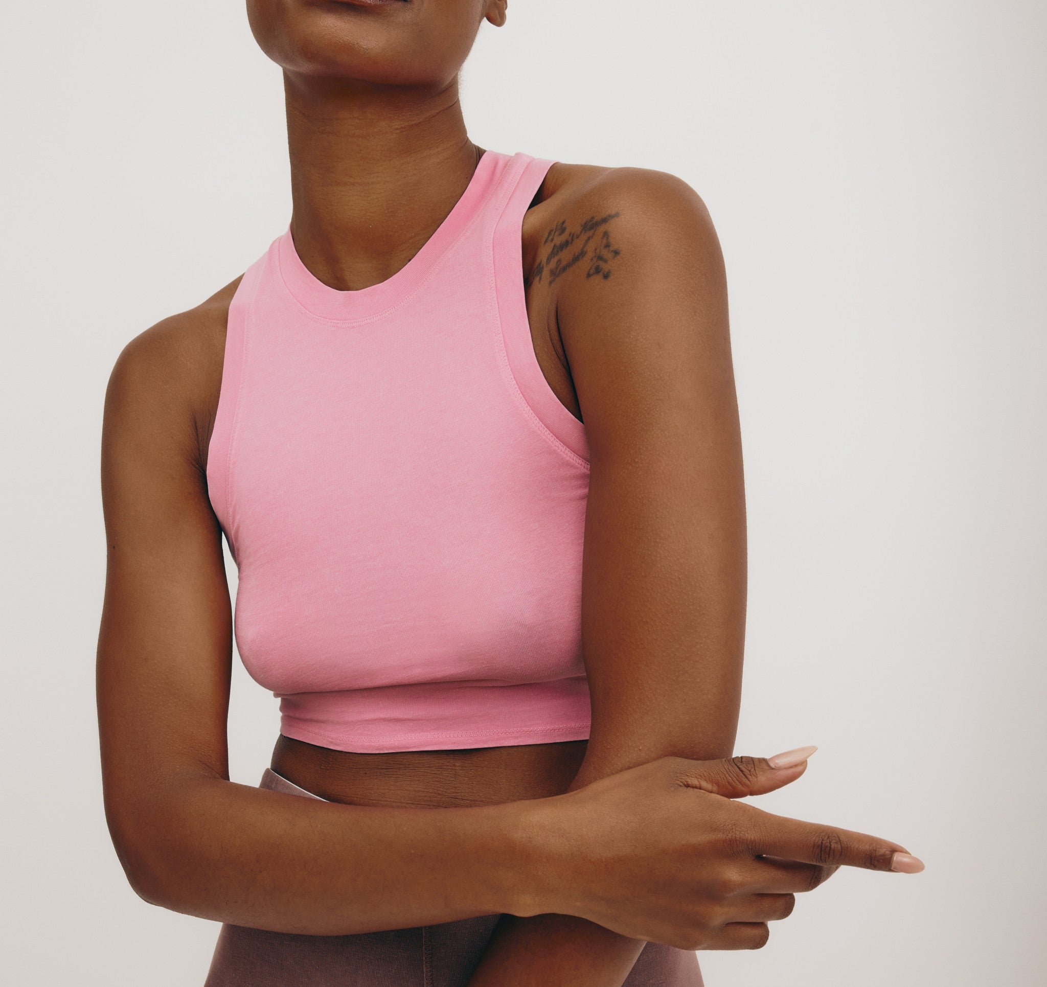 ORGANIC COTTON<br>Core Crop Tank Top