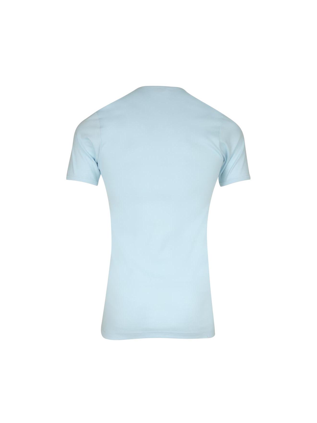 Tee-shirt encolure V, pur coton