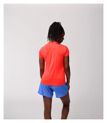 Maillot manches courtes Brooks Sprint Free 3.0 Rose Femme