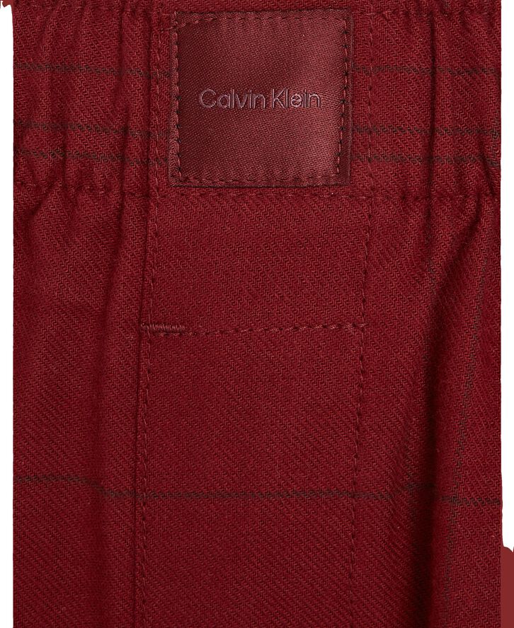 Calvin Klein PANT Syrah plaid