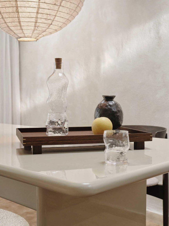 Ferm Living Dimple karaf clear