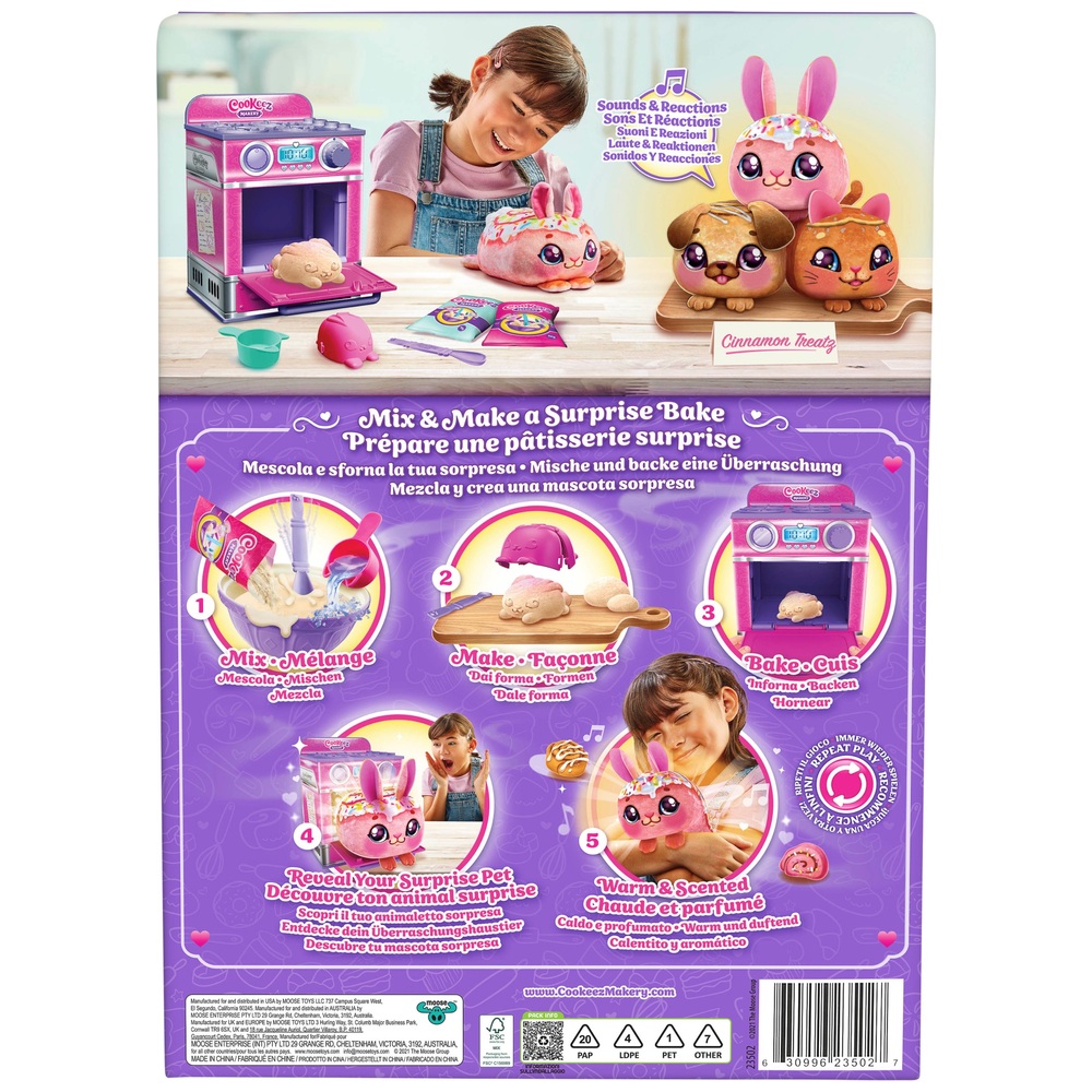 Cookeez Makery Ofen-Spielset – Zimt-Leckerli-Sortiment