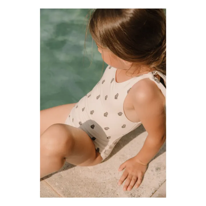 Studio Bohème Maillot 1 Pièce Roberta Lavande | Ecru