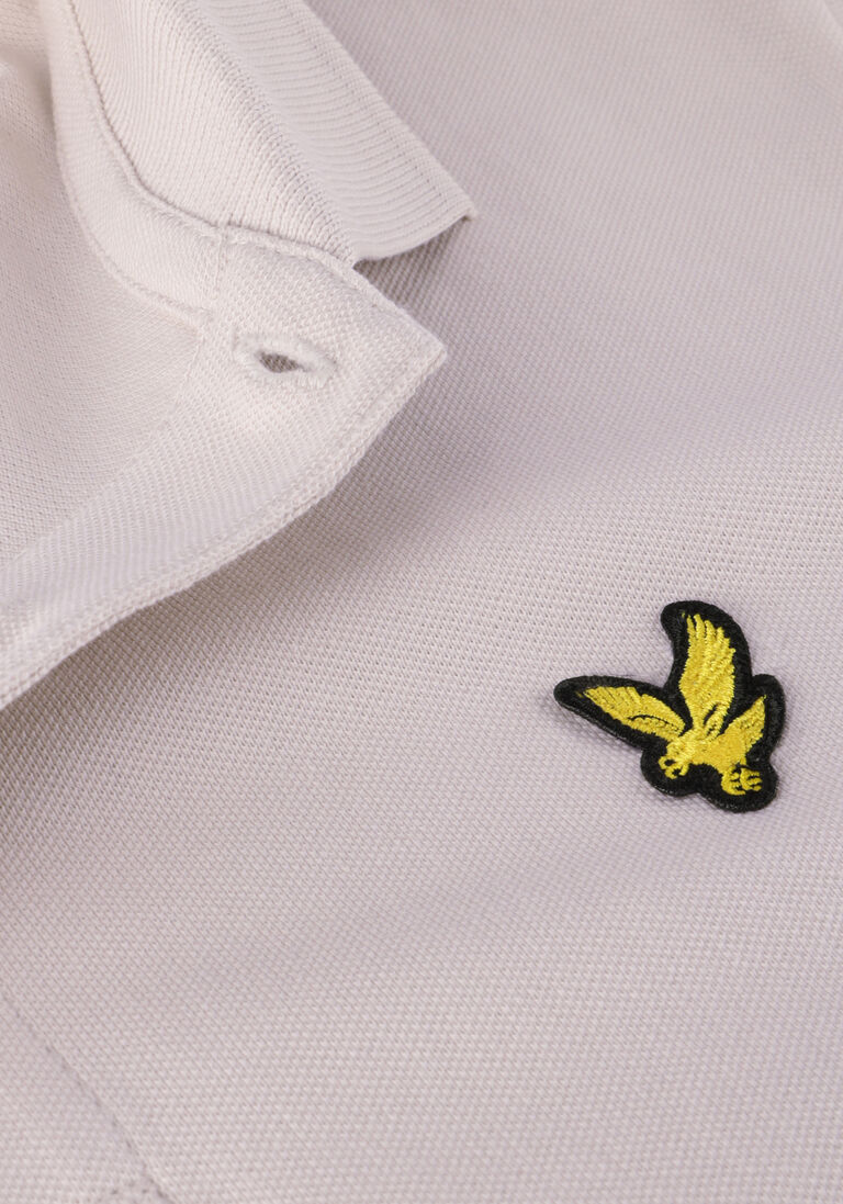 LYLE & SCOTT beige lyle & scott polo plain polo