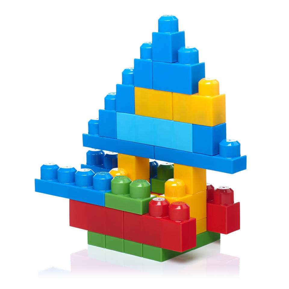 MEGA Bloks First Builders blokkenzak - 60 stuks