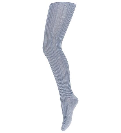 MP Strumpfhosen - Bambus - Celosia - Stone Blue m. Glitzer
