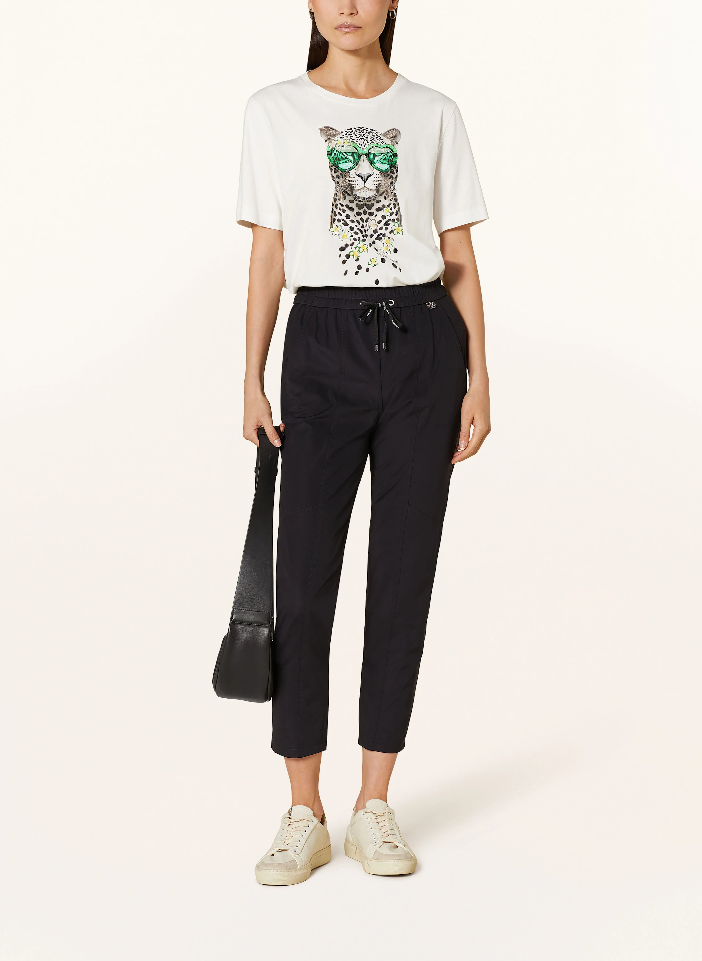 MARC CAIN T-Shirt mit Pailletten