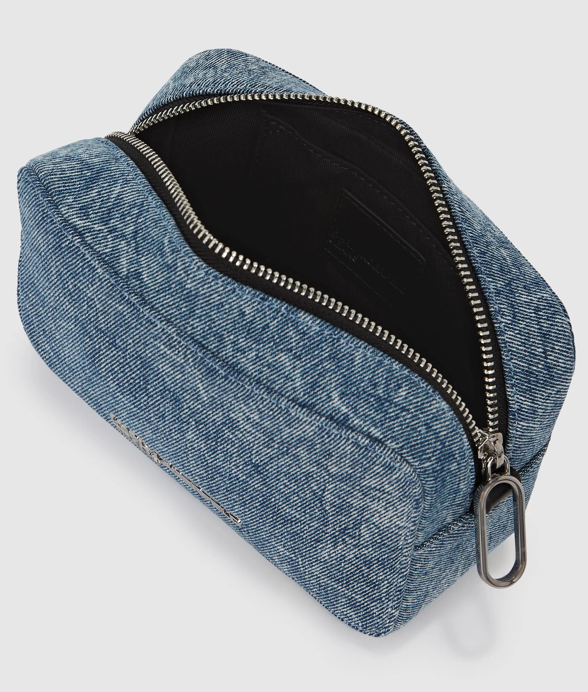 Denim ketting camera tas