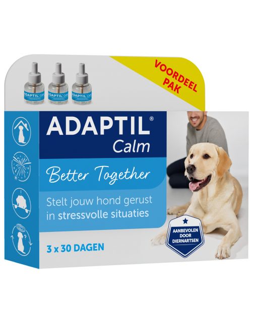 Adaptil Calm Navullingen 3-Pack - Anti stressmiddel - 3x48 ml