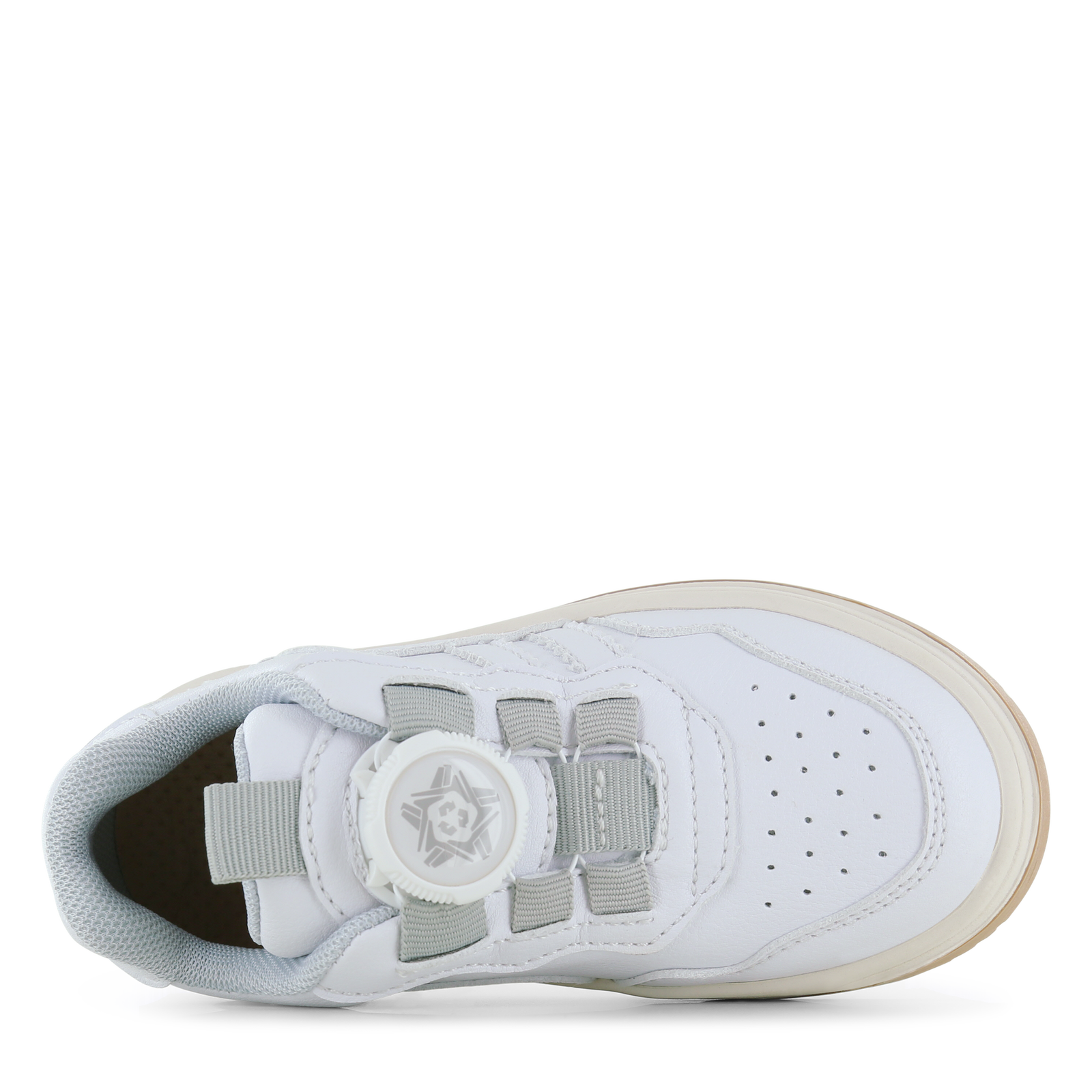 Shoesme weißer Sneaker mit Drehverschluss