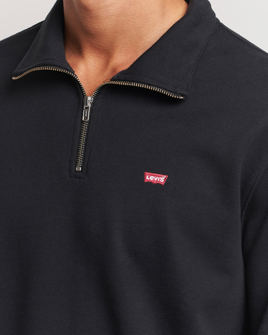 Levi's Original Half Zip Sweater Mineral Black