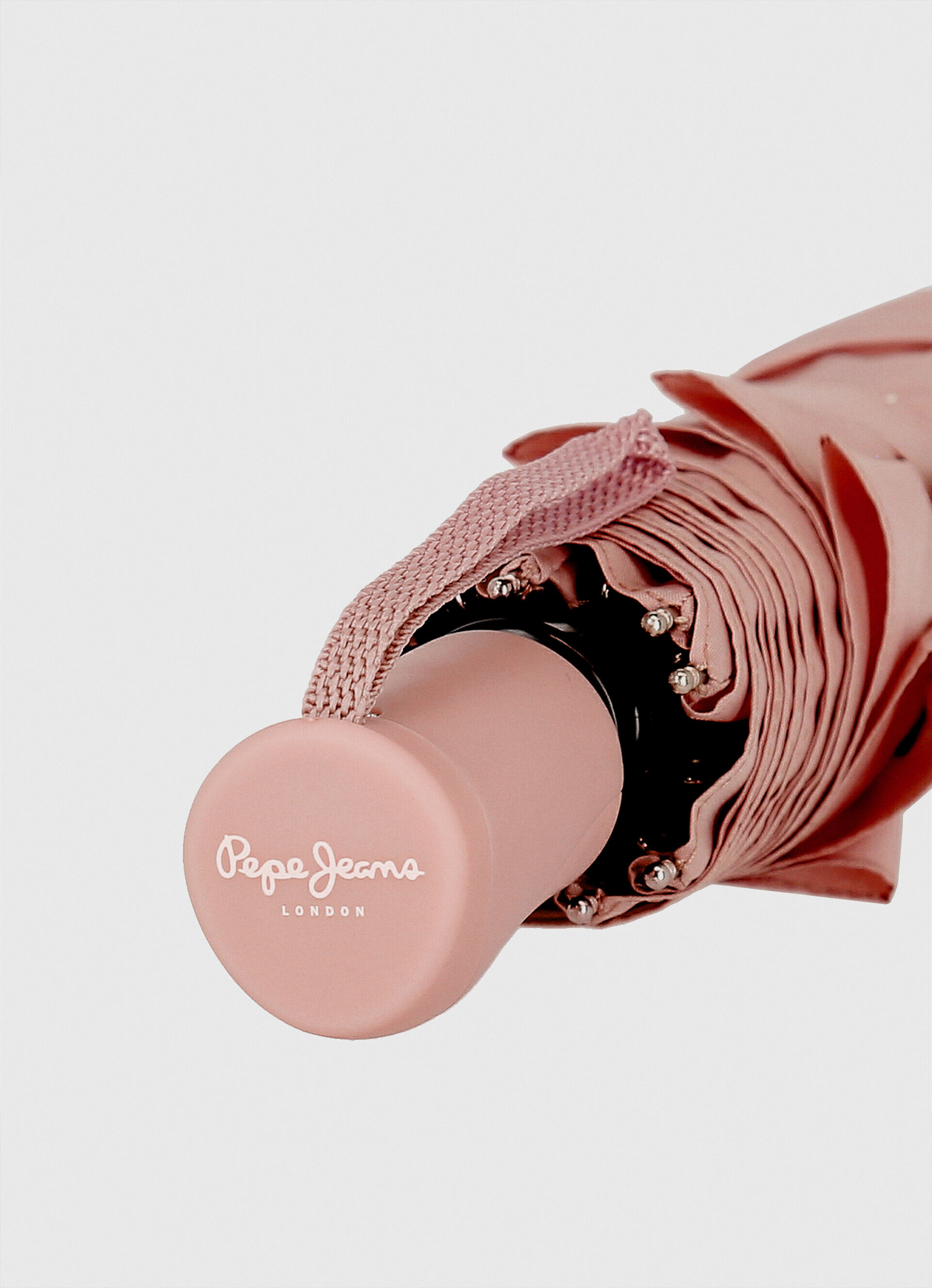 Guarda-chuva dobrável automático Macy - rosa acinzentado, tamanho único