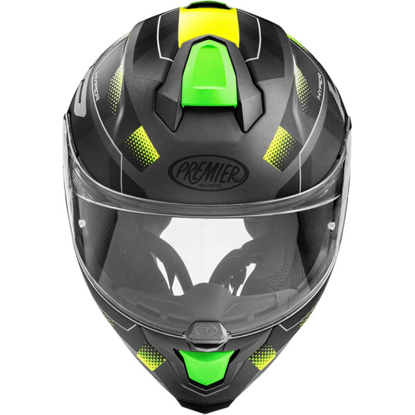 premier - Casque Hyper HP Noir / Jaune / Vert / Mat