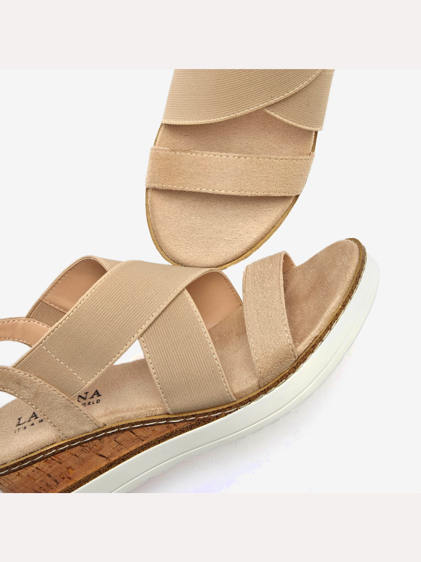 Sandales brides élastiques pour faciliter l'enfilage