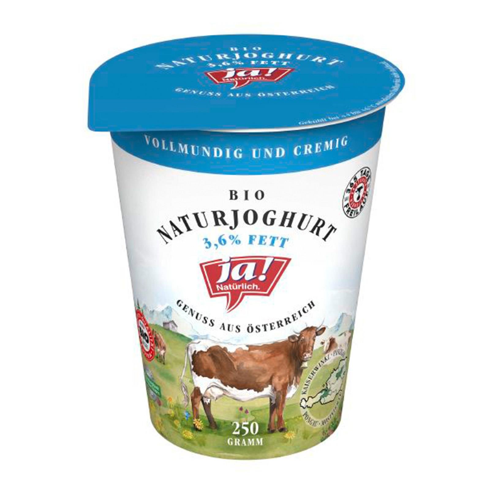 Ja! Natürlich Joghurt Natur 3.6%