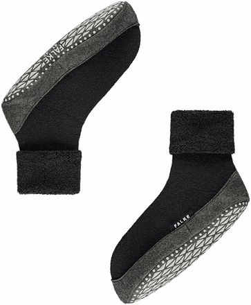 Falke Cosyshoe Sloffen Zwart 16560-3000 kopen