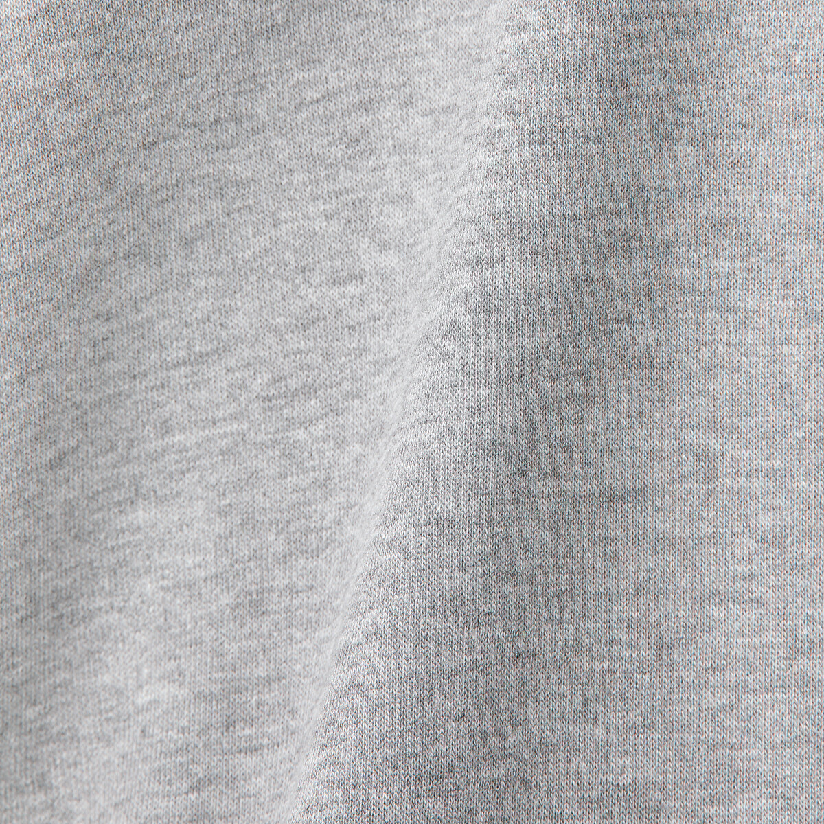 COLEÇÕES LA REDOUTE<br>Suéter oversized com zíper e capuz em fleece, unissex