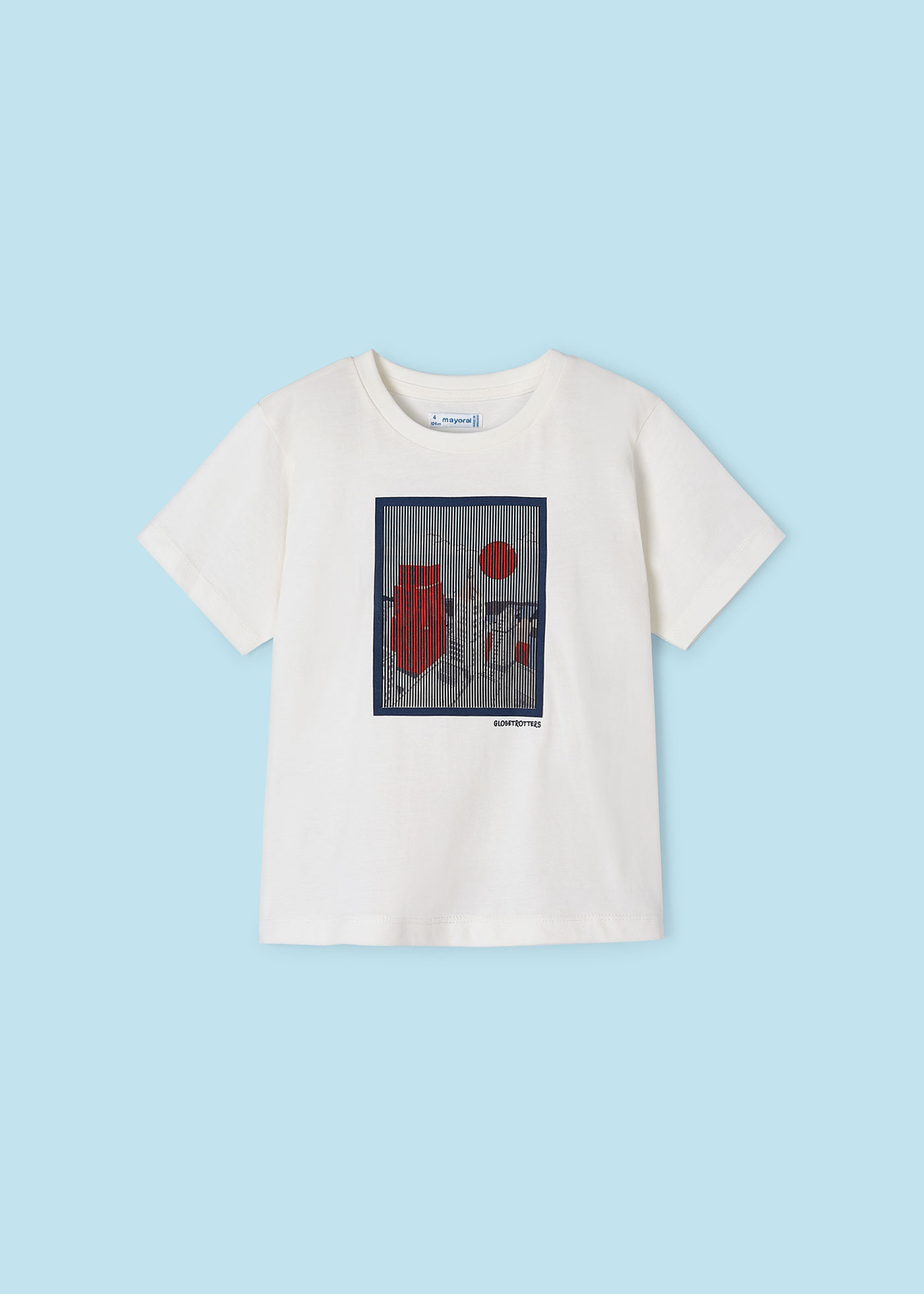 Camiseta lenticular de algodão de melhor qualidade para meninos (Universo)