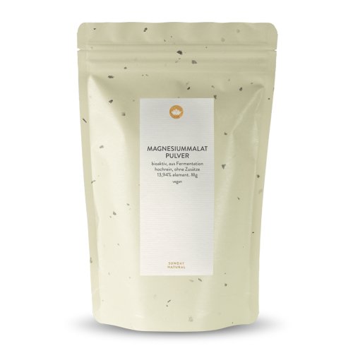 Sunday Natural Products  Magnesium Malat Pulver