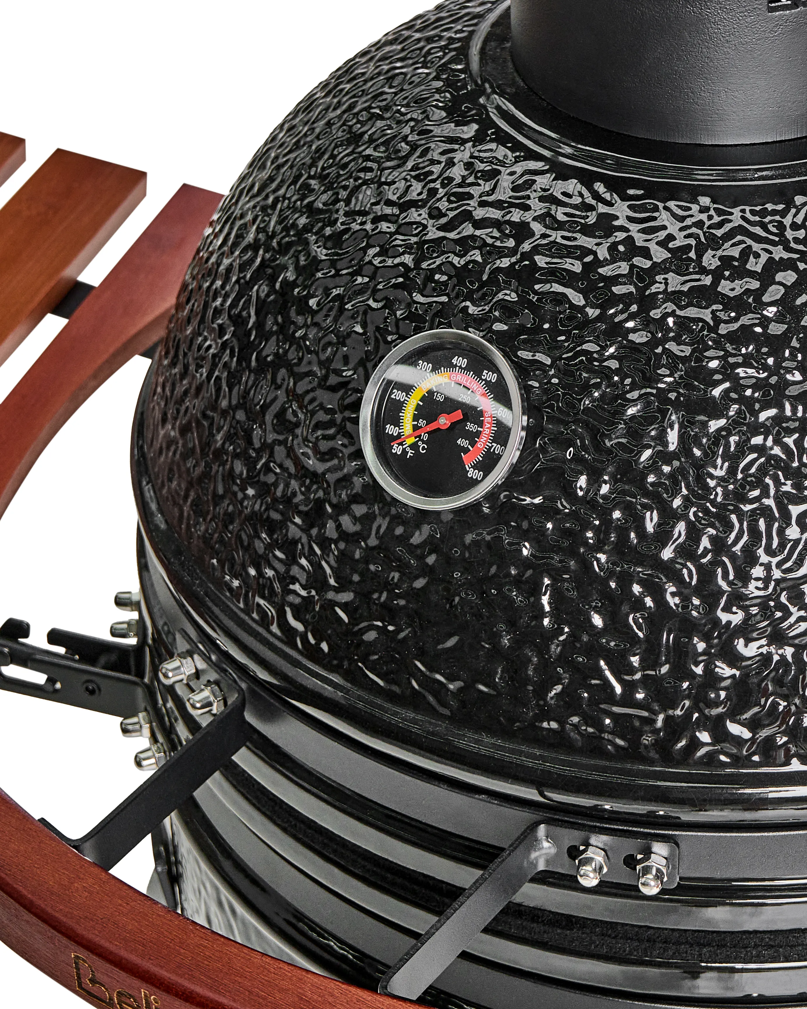 Houtskoolgrill voor buiten KAMADO Keramiek Zwart