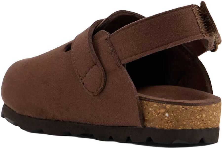 Vty Peuter Kleuter clogs donkerbruin