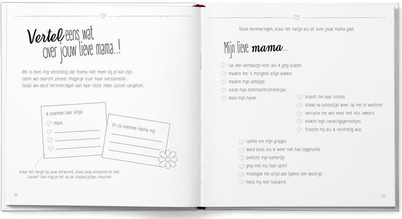 Gepersonaliseerd boek - Lieve Mama, omdat ik je zo mis - Hardcover