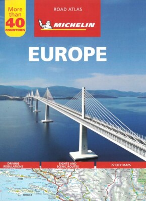 Michelin Motoring Atlas Europe - English Book