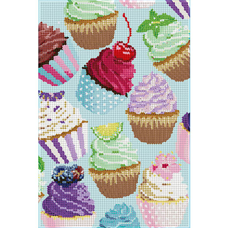 Diamond Art Foam Board 20x30 cm - cupcake