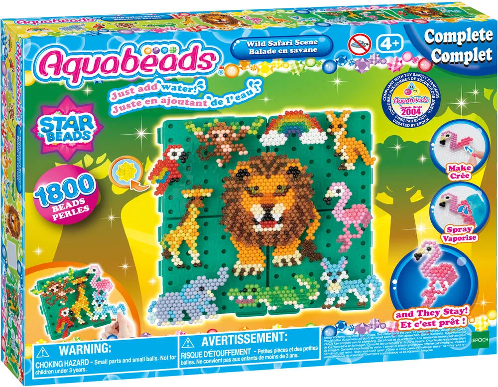 AQUABEADS - COFFRET BALADE EN SAVANE
